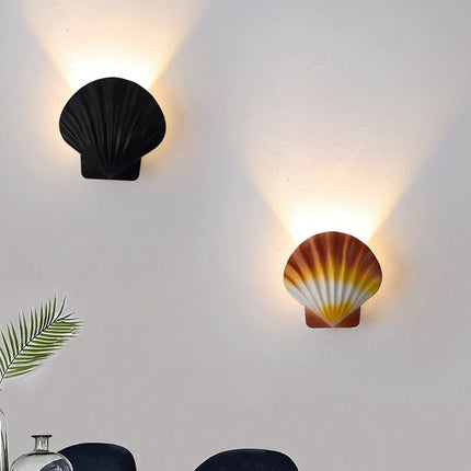 Applique murale extérieure étanche en forme de coquille pour salon et chambre LED — LZ4X9P2