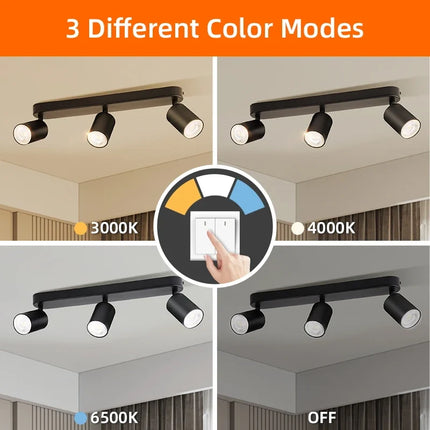 Plafonnier LED spot pour décoration intérieure moderne — LZ4X9P