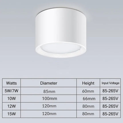 Plafonnier LED mini dimmable effet grain de bois pour salon et chambre 220V 110V — LZ4X7Q