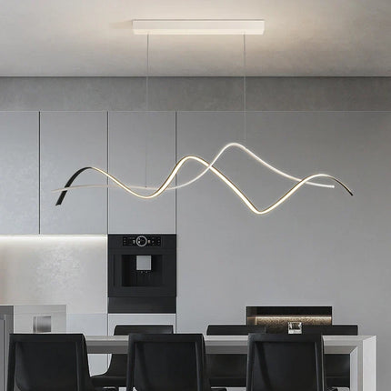 Suspension design moderne incurvée pour intérieur élégant — LZ4X9T