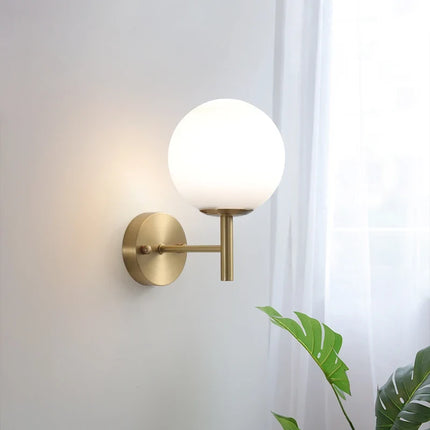 Applique murale design en verre pour intérieur moderne et élégant — LZ4X9B2