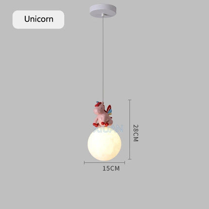 Suspension décorative animaux pour enfants cheval, ours, lapin, baleine — LZ4X9P