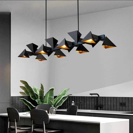 Lustre suspendu moderne LED pour éclairage intérieur salon et salle à manger — LZ4X9T2