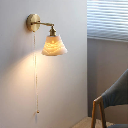 Applique murale LED en céramique élégante — LZ4X9QJ