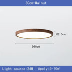 Bois de noyer-30cm-24w / Gradation 3 couleurs