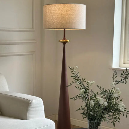 Lampadaire design japonais minimaliste en fer pour intérieur — LZ4X9Q2B