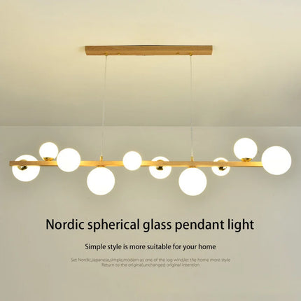 Lustre suspension avec abat-jour en verre décoratif pour maison — LZ4R9XQ
