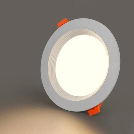 Spot LED encastré rond pour éclairage intérieur lumineux — LZ4Q7M2