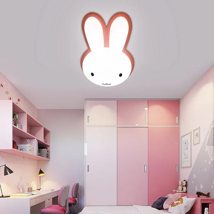 Plafonnier LED design nordique en forme de lapin pour intérieur — LZ4X9B2