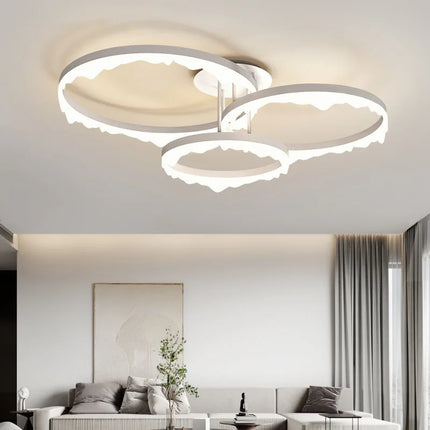 lustre led moderne minimaliste éclairage intérieur design élégant