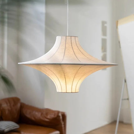 Suspension en soie style wabi sabi minimaliste pour intérieur moderne — LZ4X9M