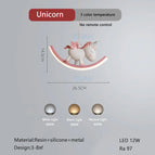 Licorne 3 couleurs claires
