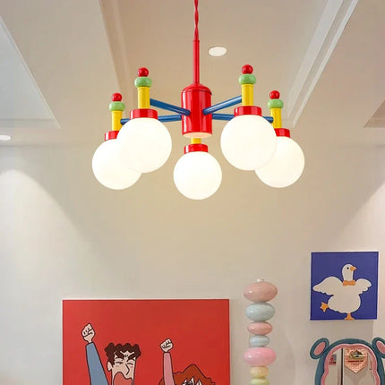 Lustre LED moderne style médiéval pour chambre d'enfant Memphis — LZ4T9QJ
