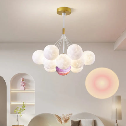 Lustre moderne créatif pour chambre d’enfant et salon — LZ4X9T