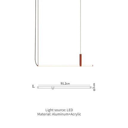 Suspension moderne et créative pour bar, restaurant et balcon — LZ4P9XQ