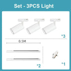3pcs White set / No GU10 Bulb / CHINA