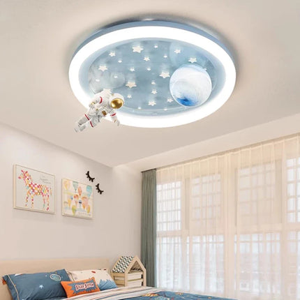Plafonnier décoratif enfant thème licorne et astronaute — LZ4X9T1