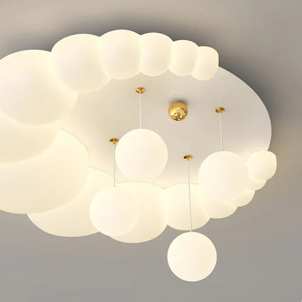 Plafonnier romantique à bulles pour chambre d'enfant moderne — LZ4X9T2