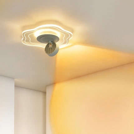 Plafonnier LED encastré avec spots style nordique — LZ4X9T