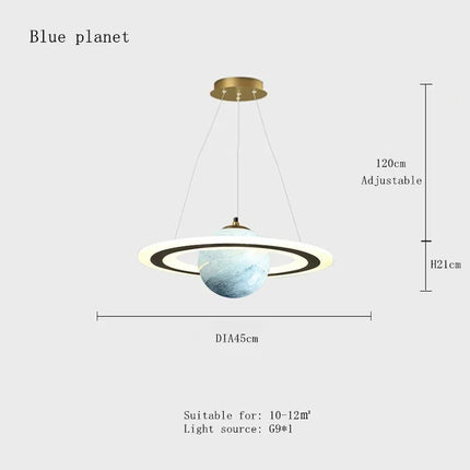 Suspension décorative planète Terre pour chambre enfant astronaute — LZ4N7Q