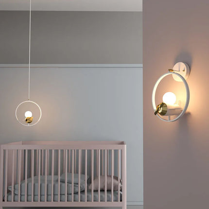Applique murale moderne avec lumière LED pour chambre d'enfant — LZ4P9XQ