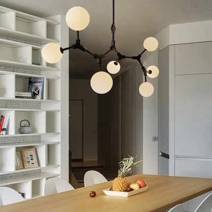 Lustre décoratif suspendu au style nordique élégant — LZ4X9M