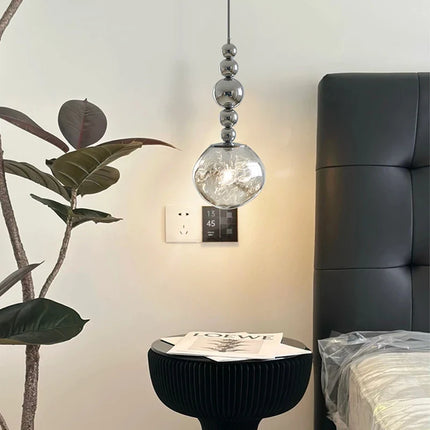 Lustre léger en verre style Bauhaus pour décoration moderne — LZ4G7P9
