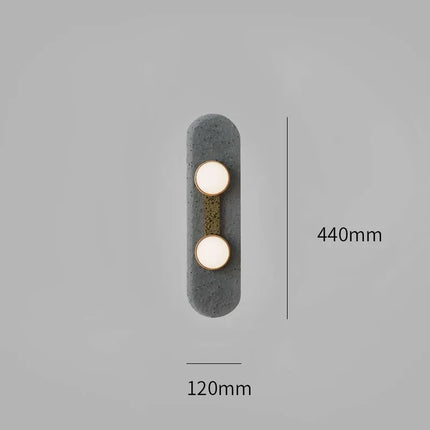 Applique murale design minimaliste aux formes arrondies — LZ4X9T1
