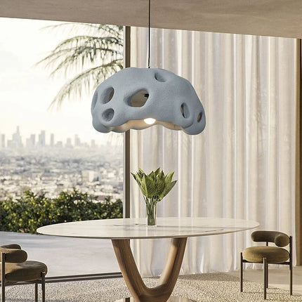 Suspension LED design Wabi Sabi style nordique irrégulier — LZ4X9P2