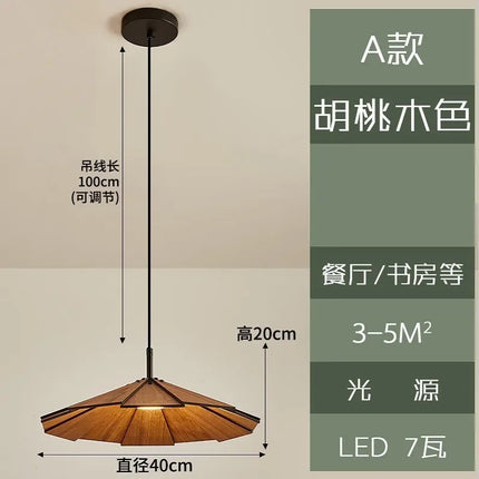 Suspension en bois au design créatif pour éclairage original — LZ4M9Q2F