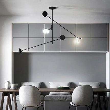 lustre led design nordique pour tables basses de restaurant