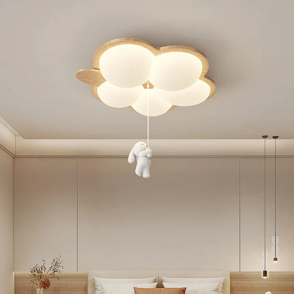 Plafonnier rétro wabi-sabi lapin pour éclairage intérieur chaleureux — LZ4X9P2Q