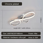 L600mm Chromé