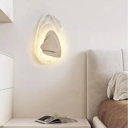 Applique murale scandinave en pierre de verre créative — LZ4P9XQ