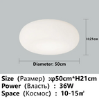 Plafonnier D50CM A / Promesse avec télécommande