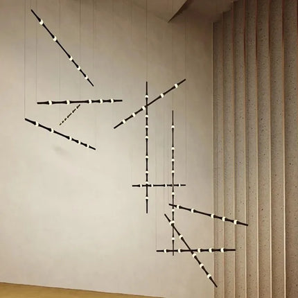 Lustre LED minimaliste au design espagnol pour intérieur élégant — LZ4X9P2