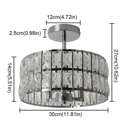 Plafonnier nordique suspendu pour chambre et couloir — LZ4X9P