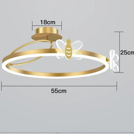 plafonnier led rond design pour éclairage intérieur moderne
