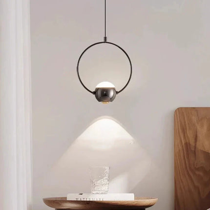 Lustre LED rotatif pour éclairage intérieur décoratif — LZ4X9T