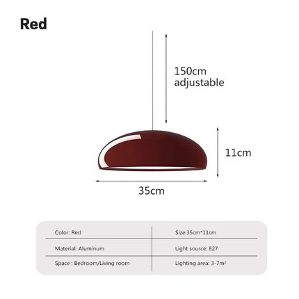 Suspension LED style nordique forme macaron pour éclairage intérieur — LZ4XJ9