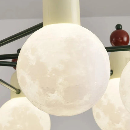 Lustre coloré et lumineux au design nordique pour chambre d'enfants — LZ7XQ2
