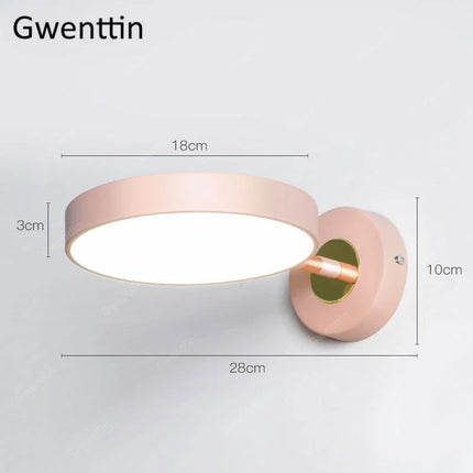 Applique murale LED moderne pour éclairage décoratif intérieur — LZ4X9P2
