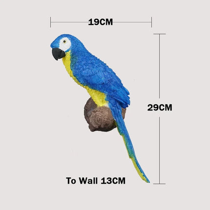 Applique murale décorative en forme de perroquet — LZ4P9XJ