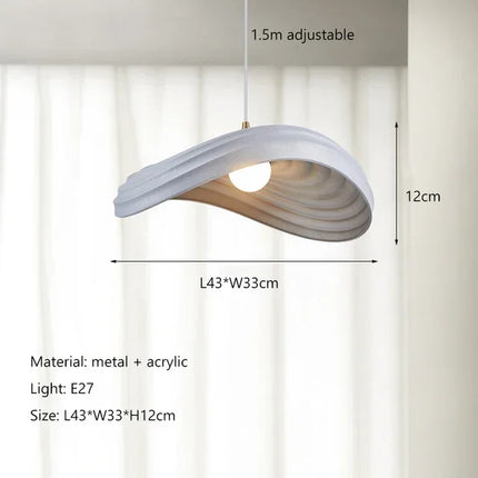 lustre wabi sabi éclairage décoratif pour intérieur moderne