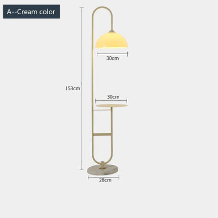 Lampadaire design en acrylique pour éclairage intérieur moderne — LZ4X9T