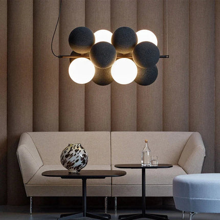 Suspension créative en flanelle style nordique pour intérieur moderne — LZ4P9X