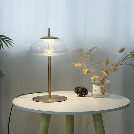 Lampadaire design en verre pour intérieur moderne minimaliste — LZ4XJ9