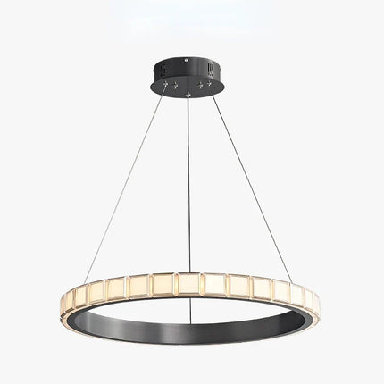Suspension minimaliste en aluminium et acrylique au design moderne — LZ4X9J