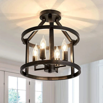 Plafonnier vintage style américain pour cuisine et salon — LZ4X9M