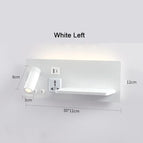 Blanc à gauche / Blanc chaud (2700-3500K) / Chargement sans fil